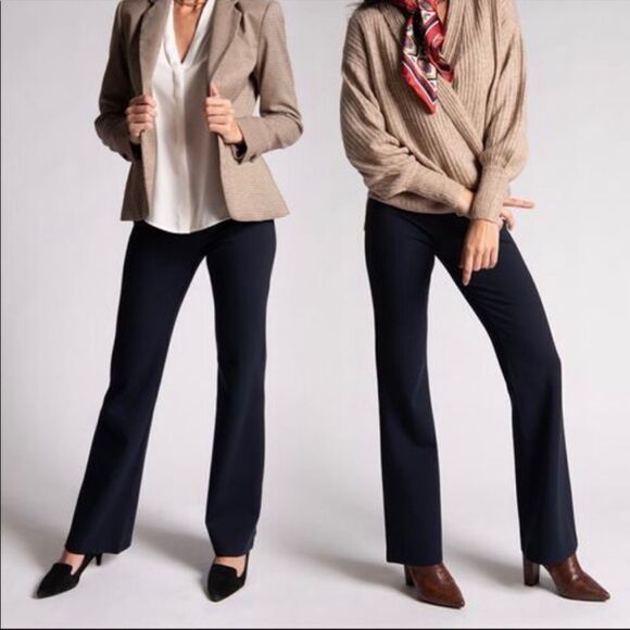 Betabrand Dress Yoga Pants Boot Cut